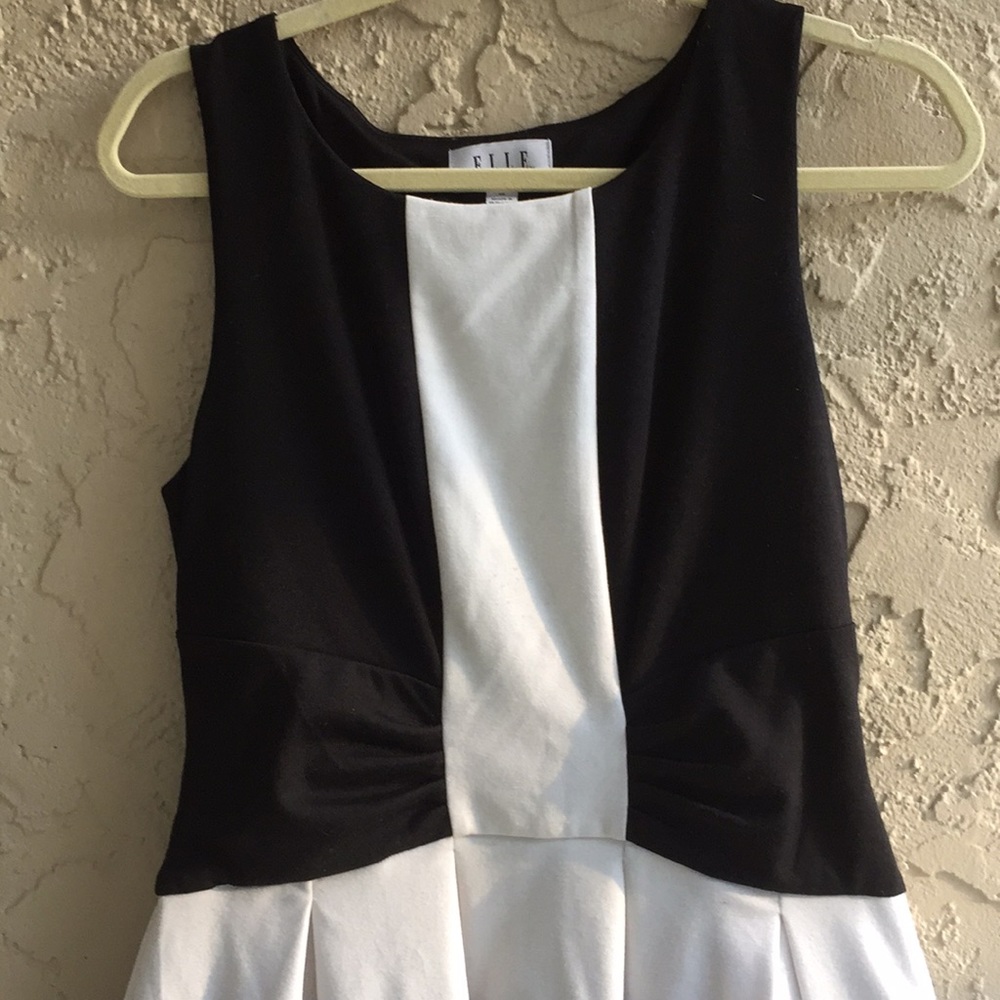 🌵3/$15 🌵  Elle / black and white dress / size 10 - Picture 3 of 7